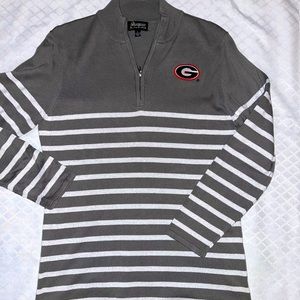 Gameday Couture Georgia Bulldogs Half Zip Sweater